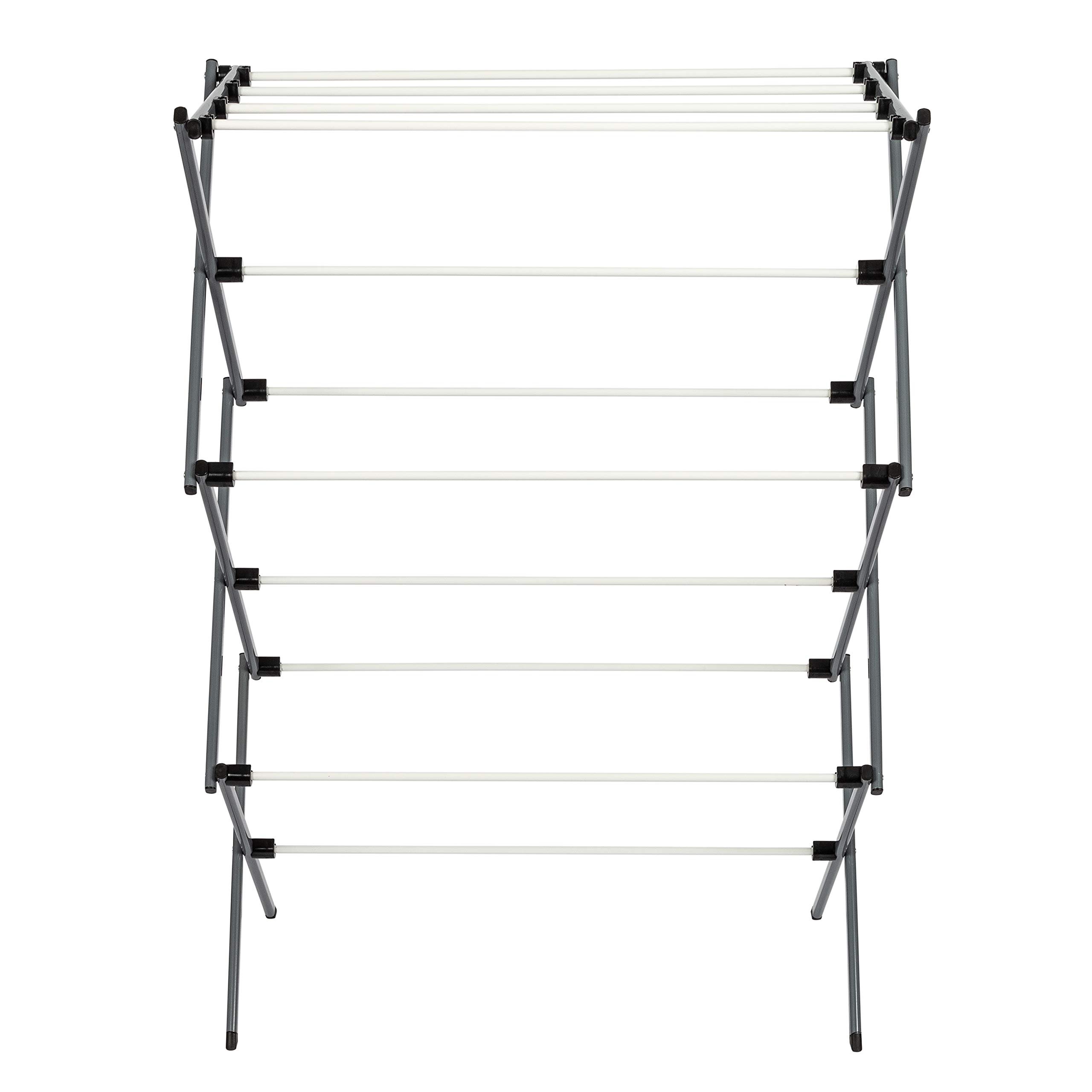 Hot Sale Stainless Steel Space-Saving Portable Laundry Rack Foldable Cloth Drying Stand Clothes Dryer Rack