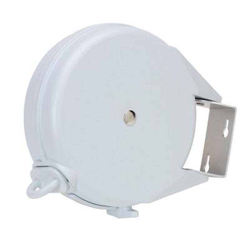 ABS Single Line Aluminum Retractable Rope Reel Clothes Drying Rack Wall Mounted Washing Line