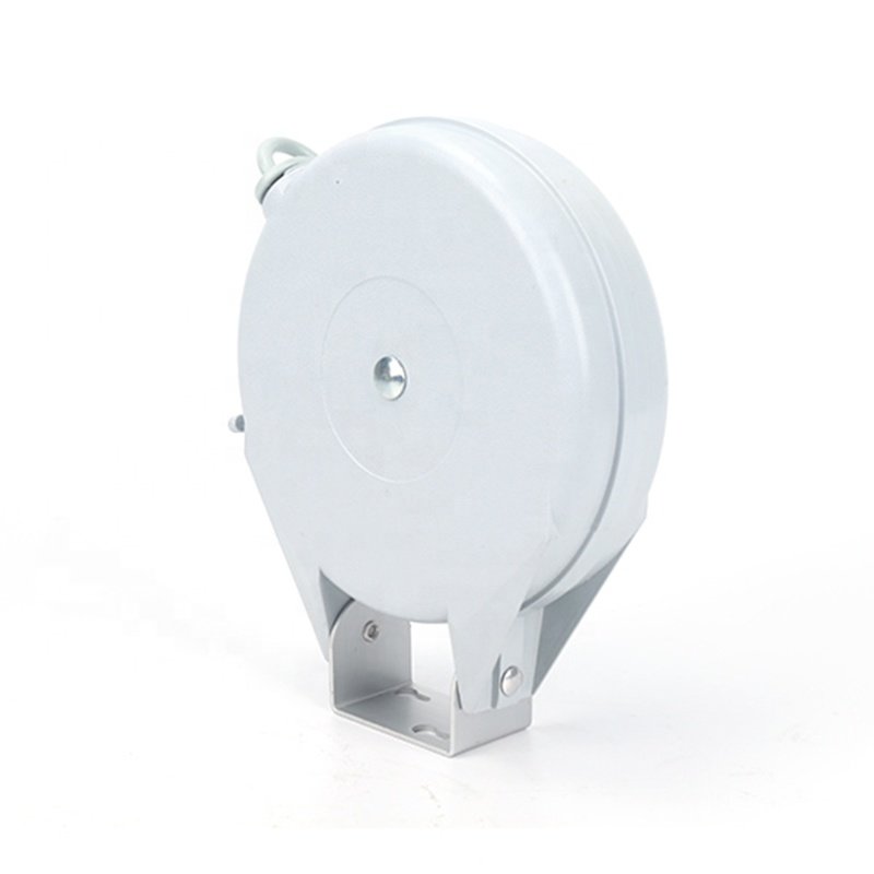ABS Single Line Aluminum Retractable Rope Reel Clothes Drying Rack Wall Mounted Washing Line