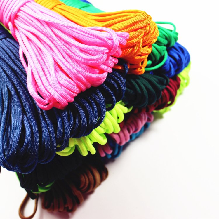 4mm Paracord 7 Stand Cores Paracord Rope Paracorde Cord For Jewelry Making Keychain EDC Tool Rope Wholesale