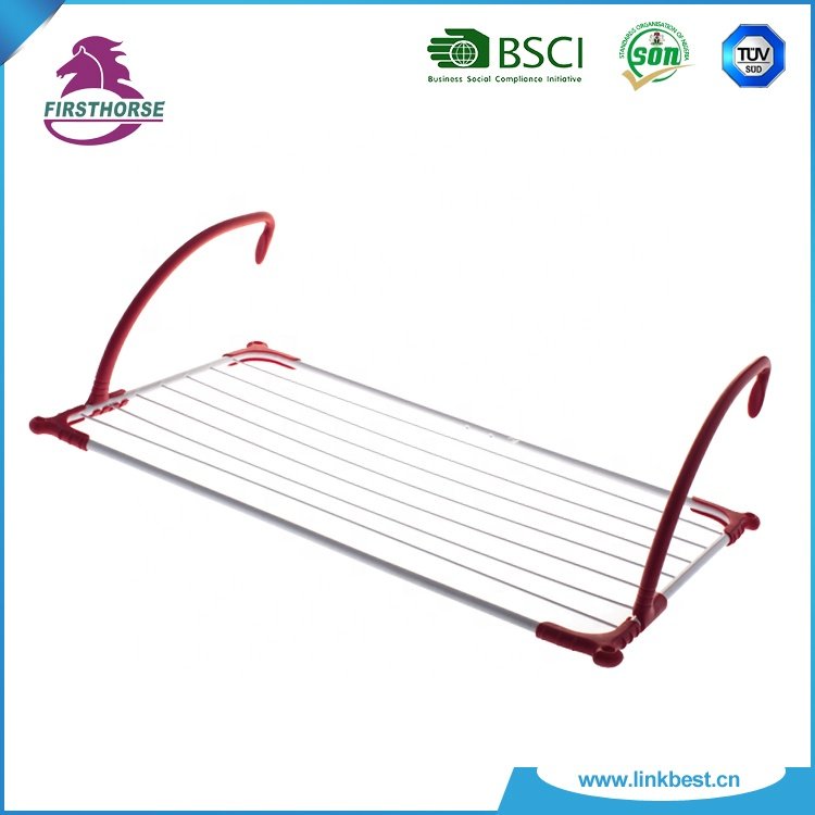 Balcony clothes hanger drying rack