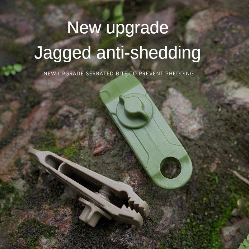 Portable Outdoor Windproof Clothesline Multifunctional Camping Clothesline Adjustable Lanyard Clothespin Canopy Hanging Rope