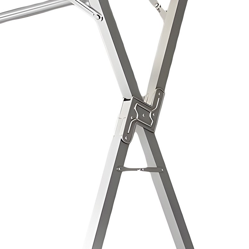 High quality High-performance Security 1.6m Balcony Indoor Foldable Floor-Standing Clothes Drying Rack