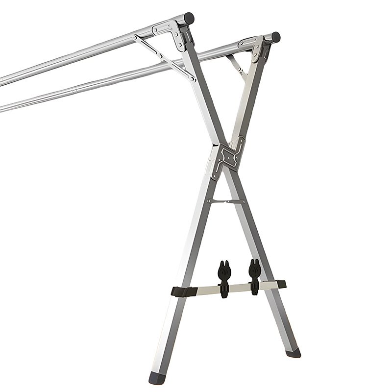 High quality High-performance Security 1.6m Balcony Indoor Foldable Floor-Standing Clothes Drying Rack