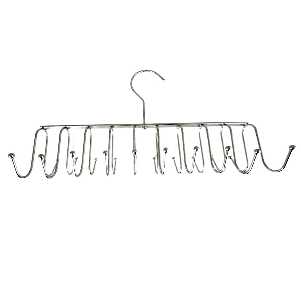 Customized metal clothesline with multiple hooks designed for stainless steel clothing racks