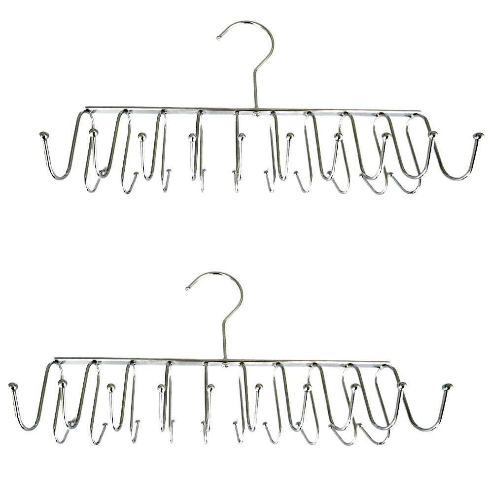 Customized metal clothesline with multiple hooks designed for stainless steel clothing racks