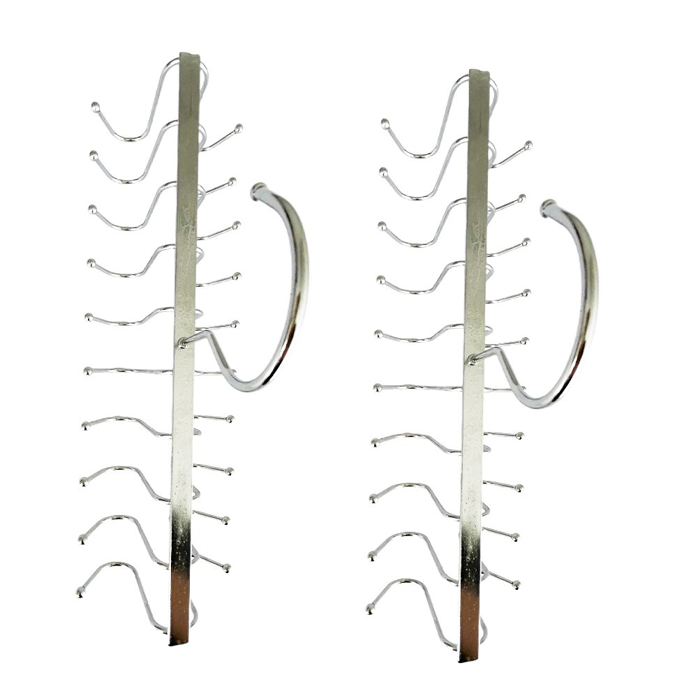 Customized metal clothesline with multiple hooks designed for stainless steel clothing racks