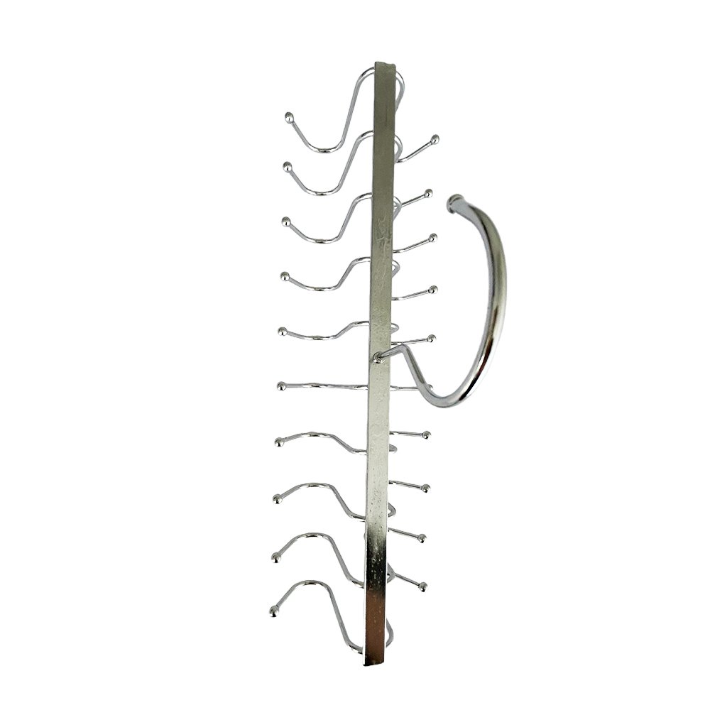 Customized metal clothesline with multiple hooks designed for stainless steel clothing racks