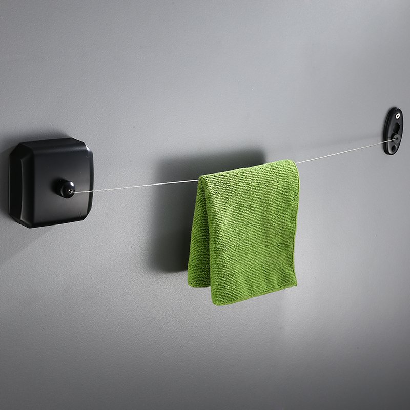 Stainless Steel Wall Mounted Roller Washing Line Outdoor Rope Clothesline Retractable