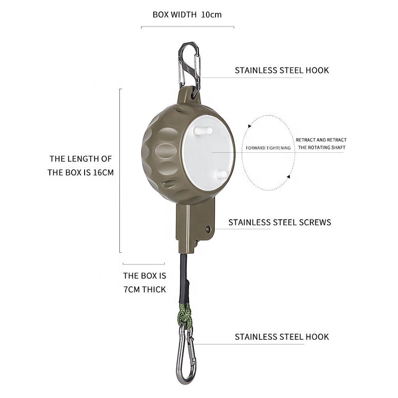 Quality Portable Travel Clothesline New Outdoor Tent rope Travel Portable Clothesline Retractable Family Clothesline