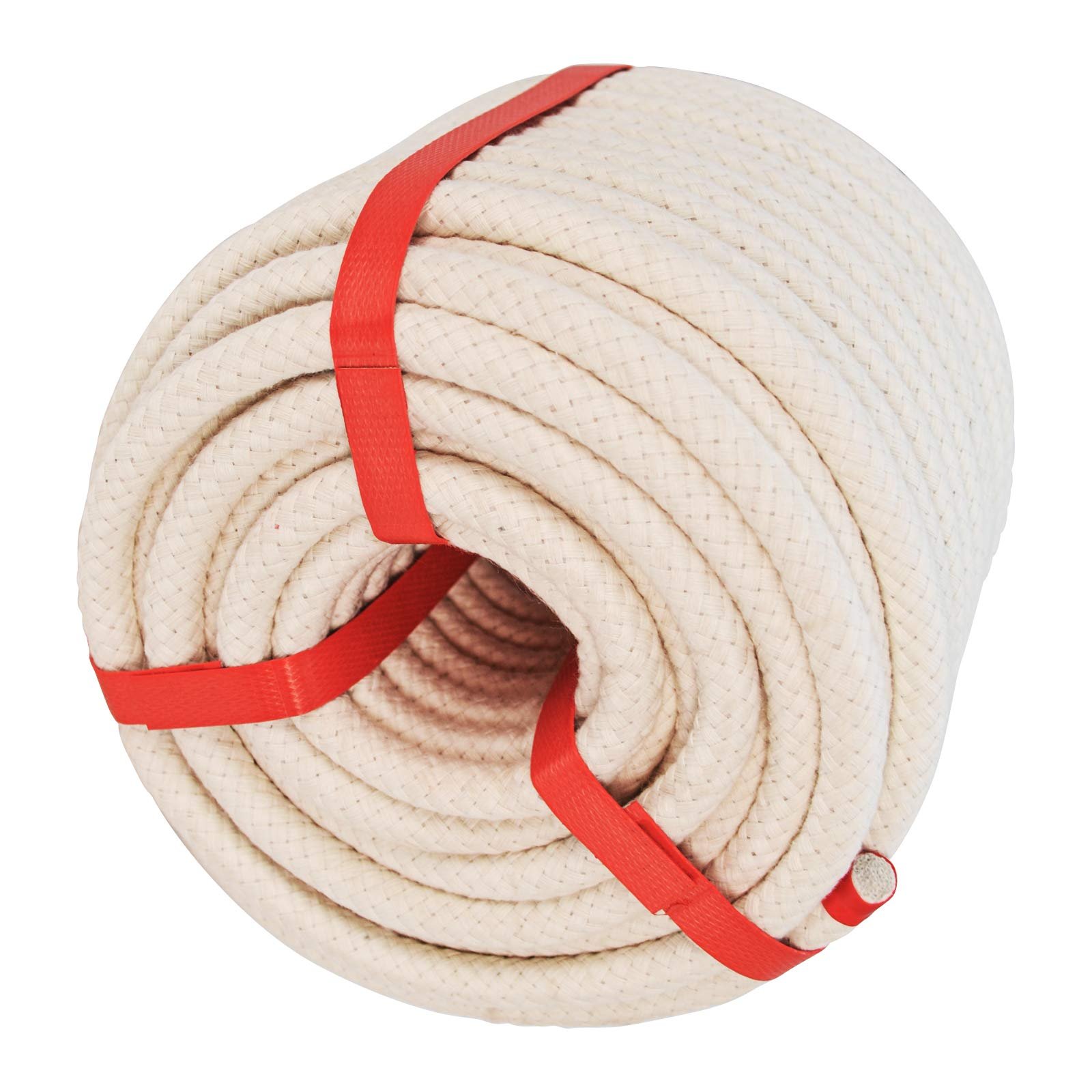Wholesale Strong Thick Soft Natural Premium 12mm Clothesline Solid Braid Cotton Rope