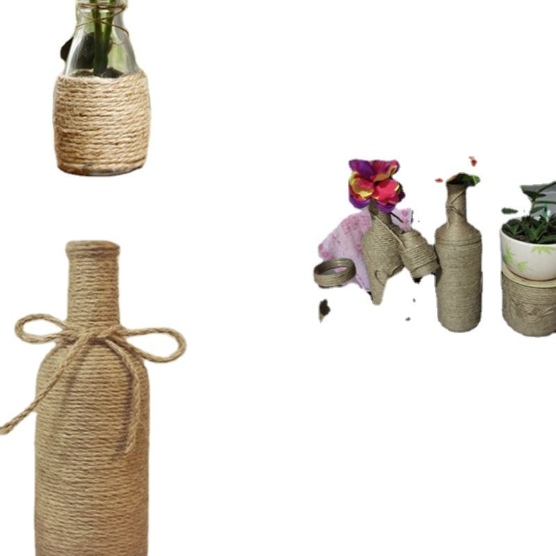 hemp rope diy high quality handmade rope natural thickness craft decoration tag binding ropes