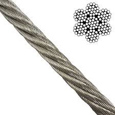 Construction Site Tower Crane Wire Rope Braided Wire Rope Wear-resistant Clothesline