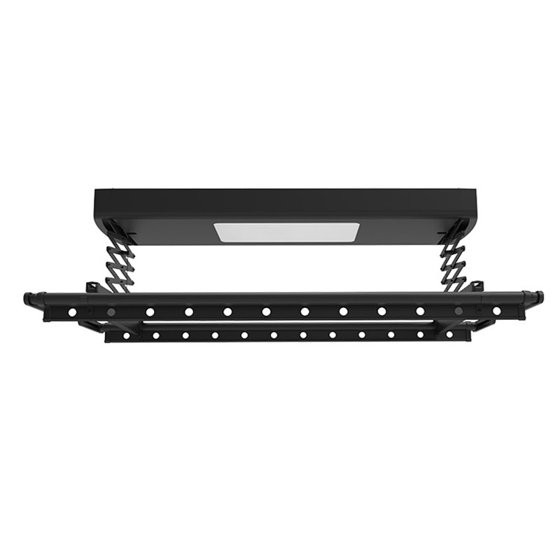 Hot Sell LED light hanging clothes drying retractable clothesline electric clothes dryer hanger wholesale