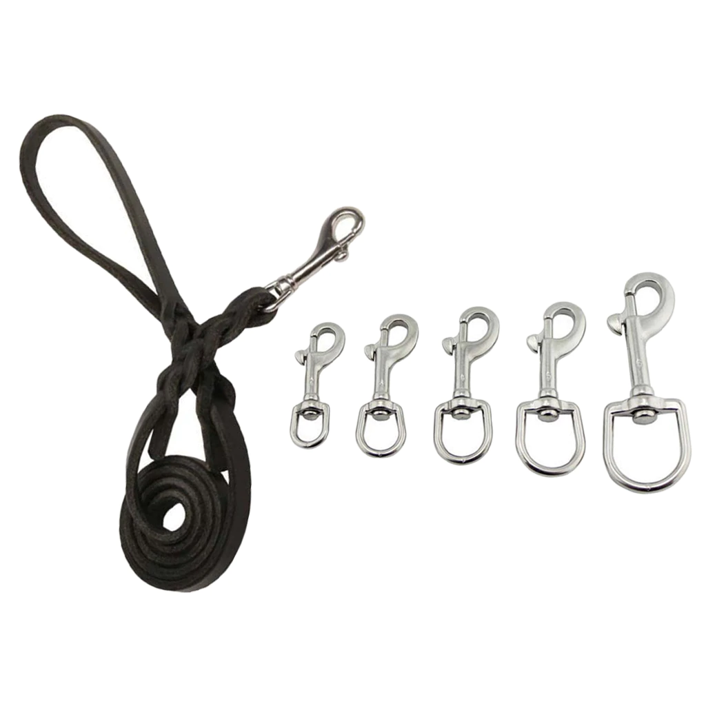 Marine Grade Stainless Steel Swivel Eye Bolt Clips for Clothesline