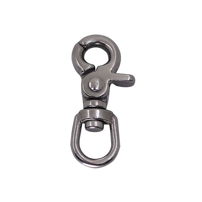 Marine Grade Stainless Steel Swivel Eye Bolt Clips for Clothesline