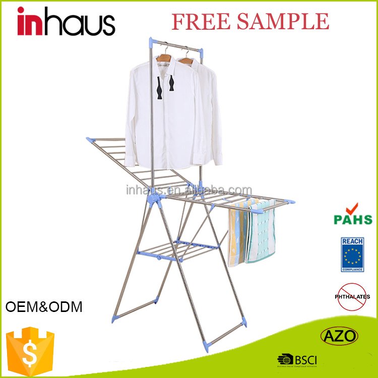 Factory Aliform Indoor and Outdoor 2 wings Foldable Clothes Racks , Clotheslines , Clothes horses