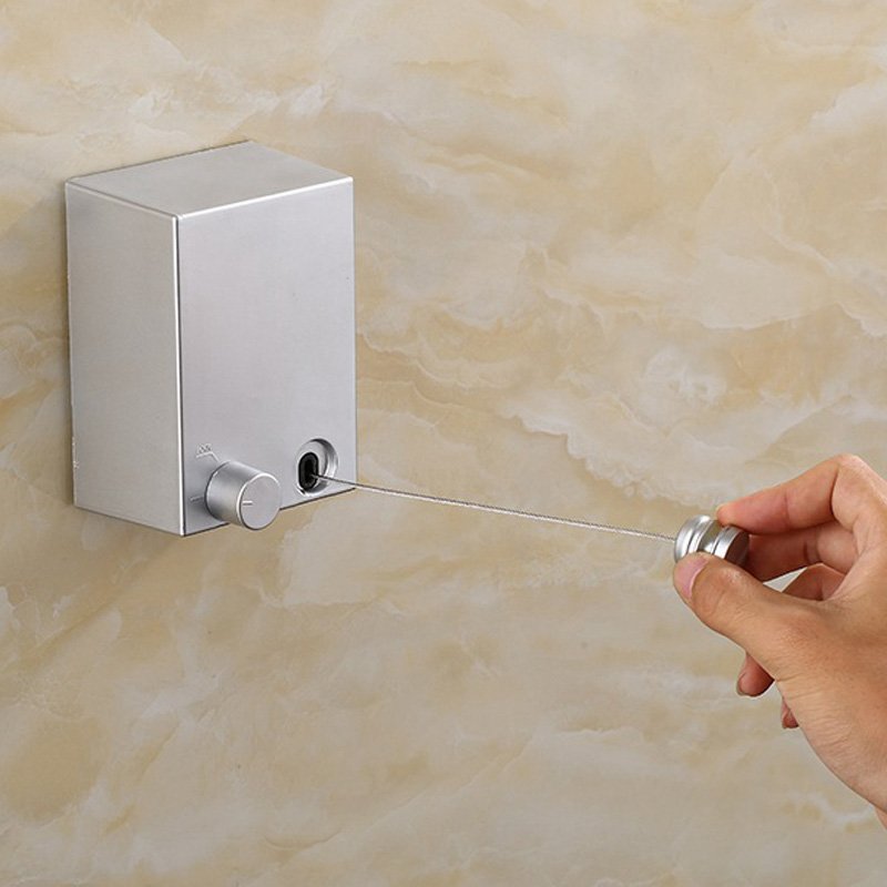 High Quality Single Clothesline Indoor And Outdoor Clothesline Wall Hung Wall Mounted Clothes Line