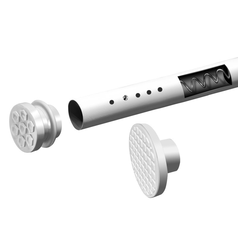 Bathtub Stretchable Telescopic Spinner Shower Curtain Rod Stretch Curtain Rod Manufacturers Curtain Rod With High Quality