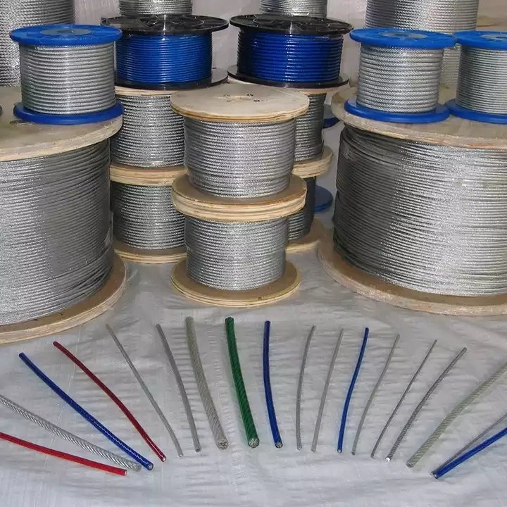 High-Quality PE PVC Coated Stainless Steel Wire Rope