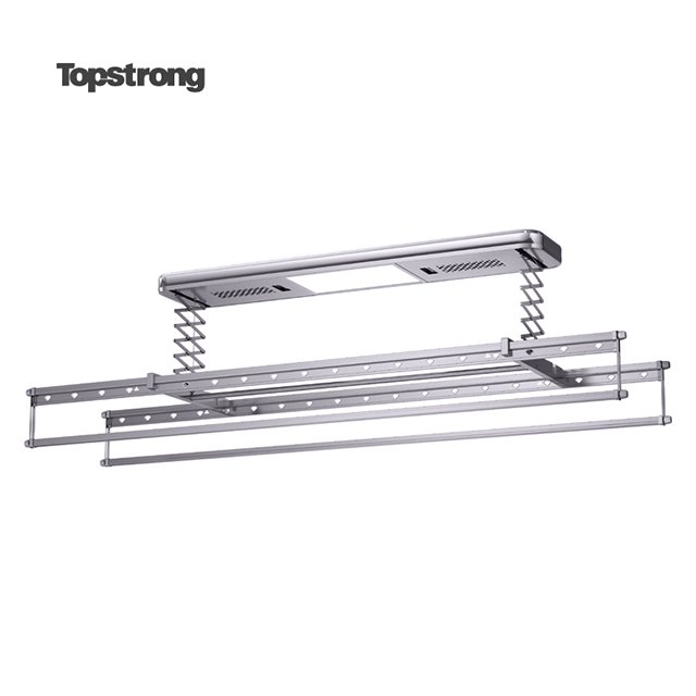 UV light hanging clothes dryer retractable clothesline electric clothes drying hanger wholesale