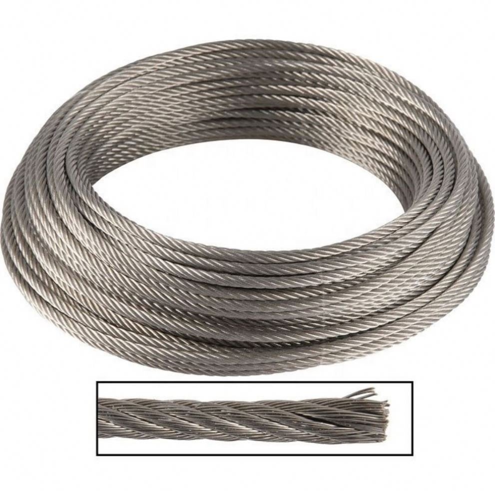 High Compressive Strength Kabel Sling 3Mm Metal Catenary Wire