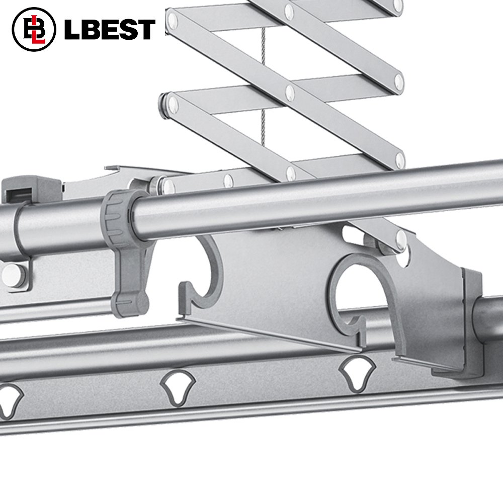 Wholesale laundry products aluminum metal electric drying rack electric clothesline