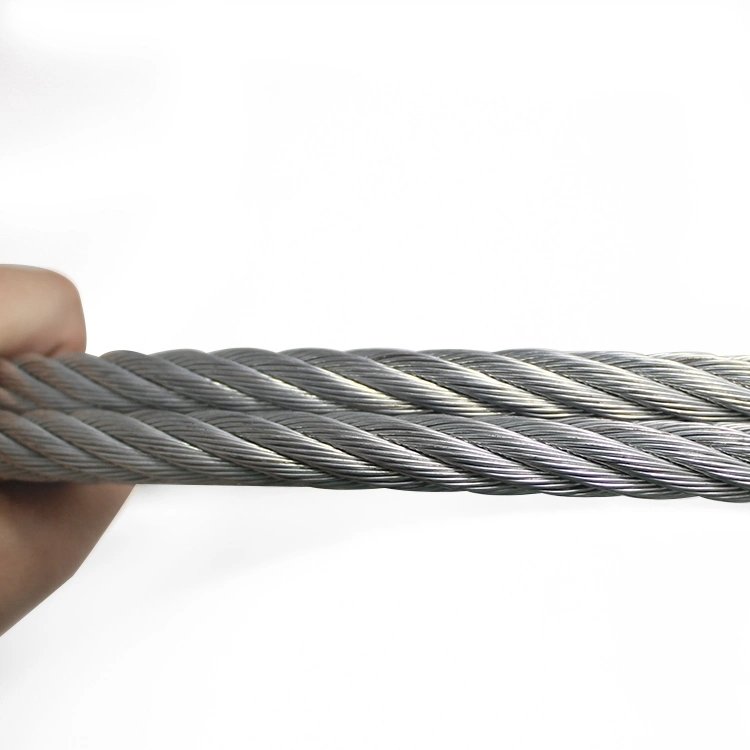 Hot DIP 6X7+FC 6X7+IWS 8mm Galvanized Wire Rope