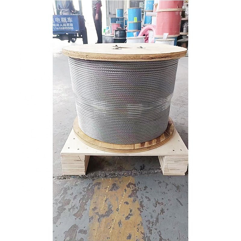 Hardware items hardware product 7*7 7*19 1*7 1*19 7*37 stainless steel wire rope