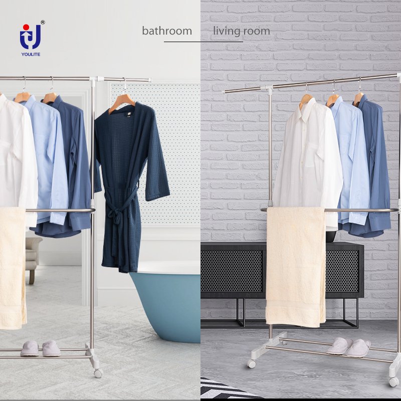 Unique Clothesline Folding Stainless Steel Clothes Airer