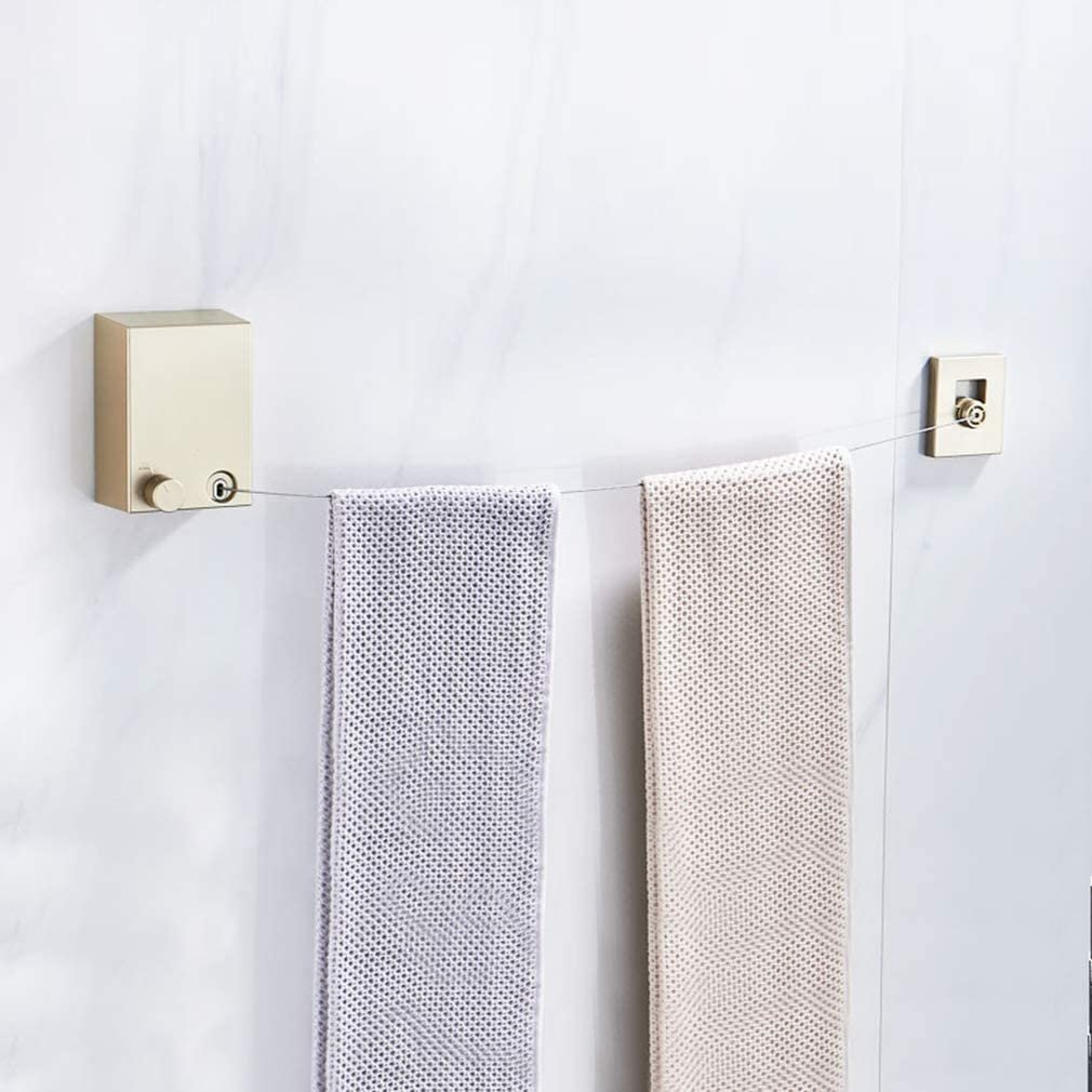 Retractable Clothesline Indoor Clothes Lines retracting | Heavy Duty for Drying Laundry line Outdoor|Wall Mounted