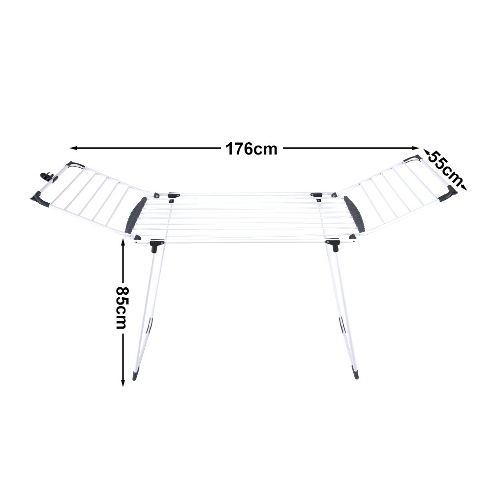 New Style Extendable Balcony Cloth Dryer Rack Clothing Drying Rack For Laundry
