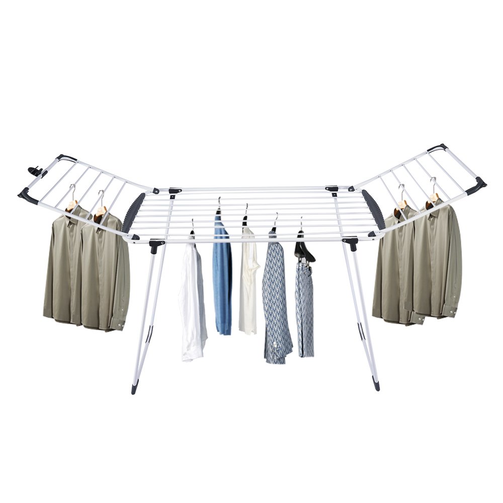 New Style Extendable Balcony Cloth Dryer Rack Clothing Drying Rack For Laundry
