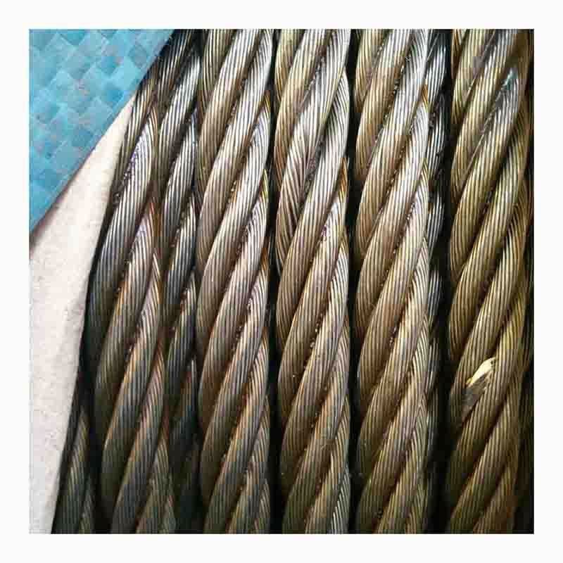 Linyi WELLS 10 - 28 mm high tensile carbon steel wire rope