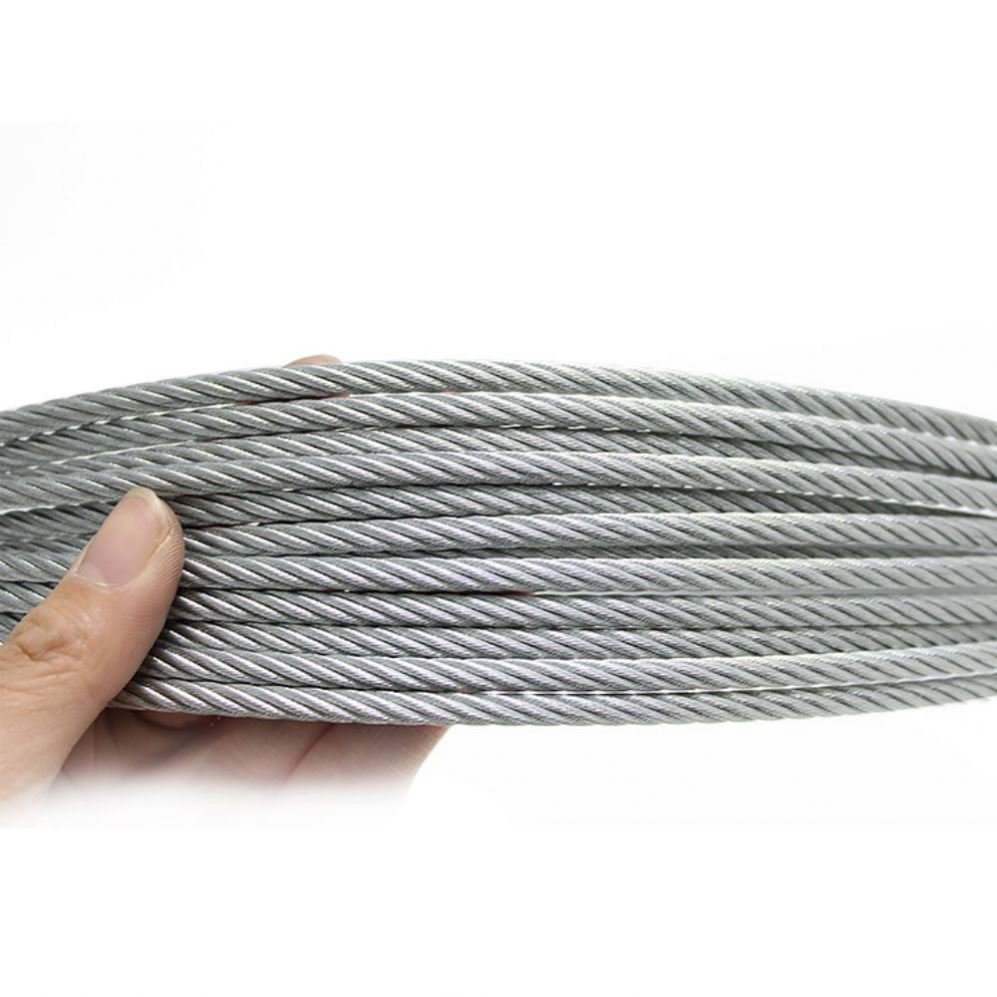 Linyi WELLS 10 - 28 mm high tensile carbon steel wire rope