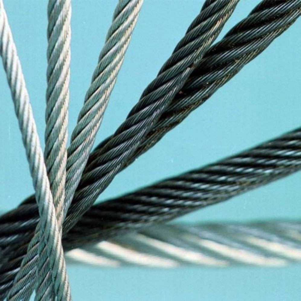 6x12+7FC Inox Steel Cable DIN/RR-W-401 SS304 SS316 Stainless Steel Wire Rope 3mm 4mm 5mm 6mm 8mm 10mm11mm 12mm 14mm 16mm 18mm