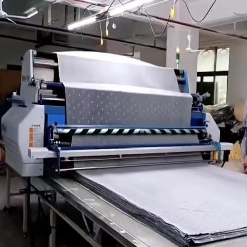 cloth spreading machine clothesline automatic fabric spreading machine with cutting tables