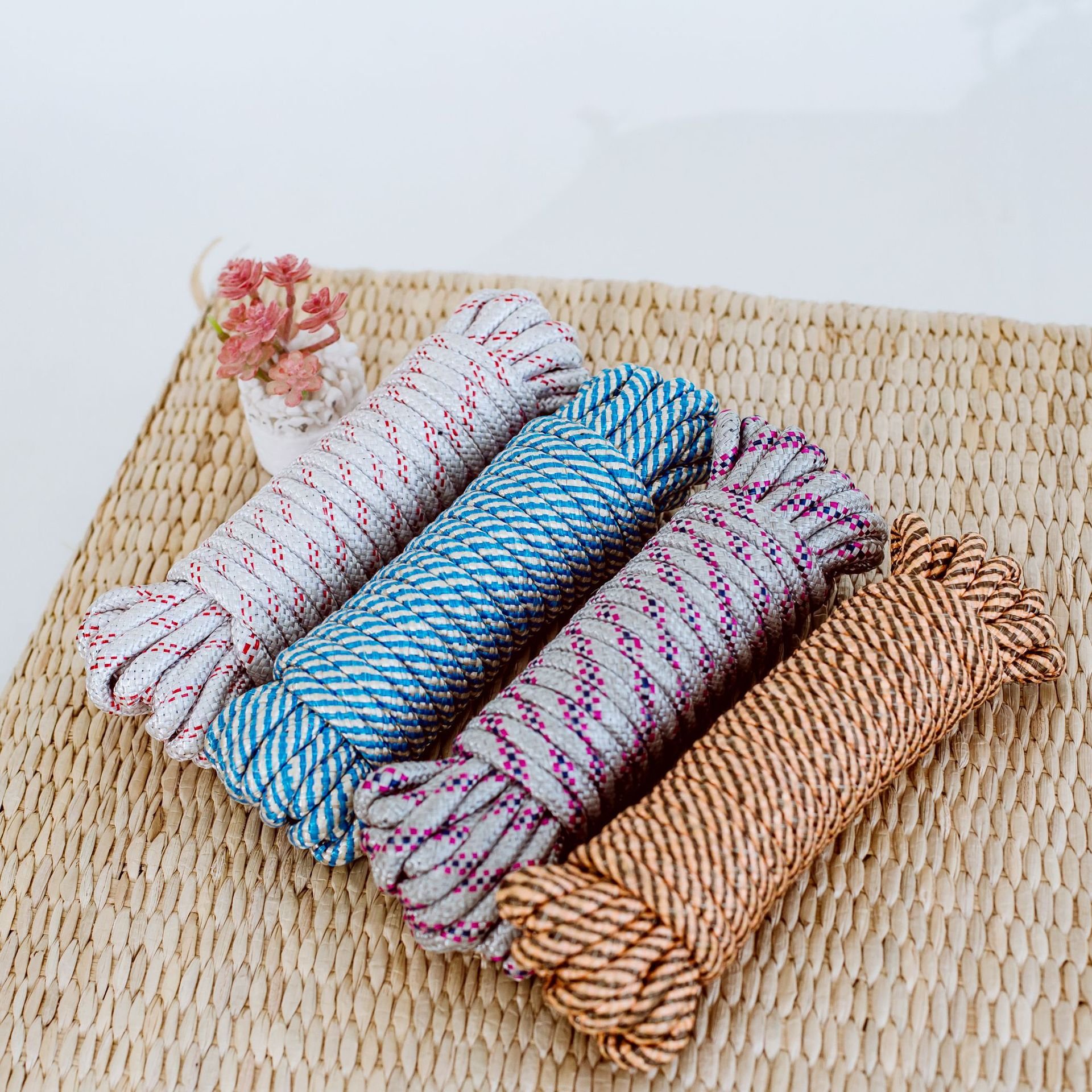 8mm *10 m clothesline Nylon Polyester Travel Laundry Rope Multi Functional Washing Line outdoor Nylon Ski Rope