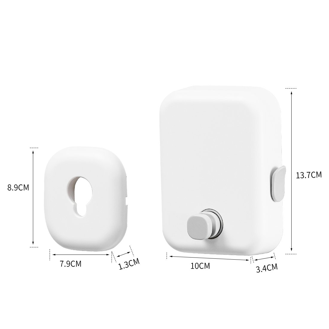 Wall Mounted Drying Steel Wire Retractable Clothesline Indoor Outdoor Clothes Line Lock to Prevent Sagging