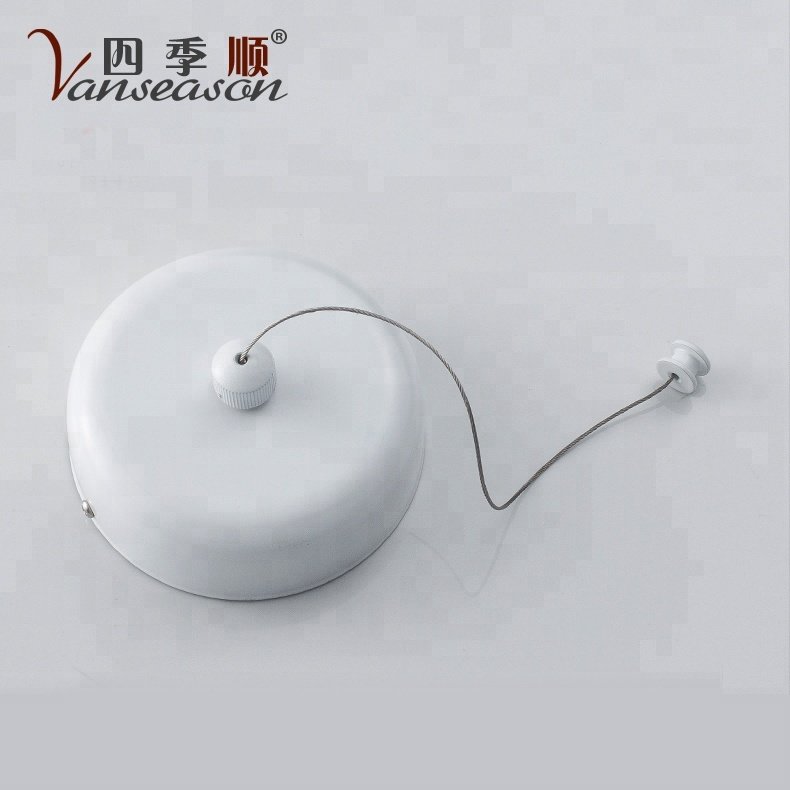 Steel String Hotel Polished Retractable Stainless Steel Clothesline