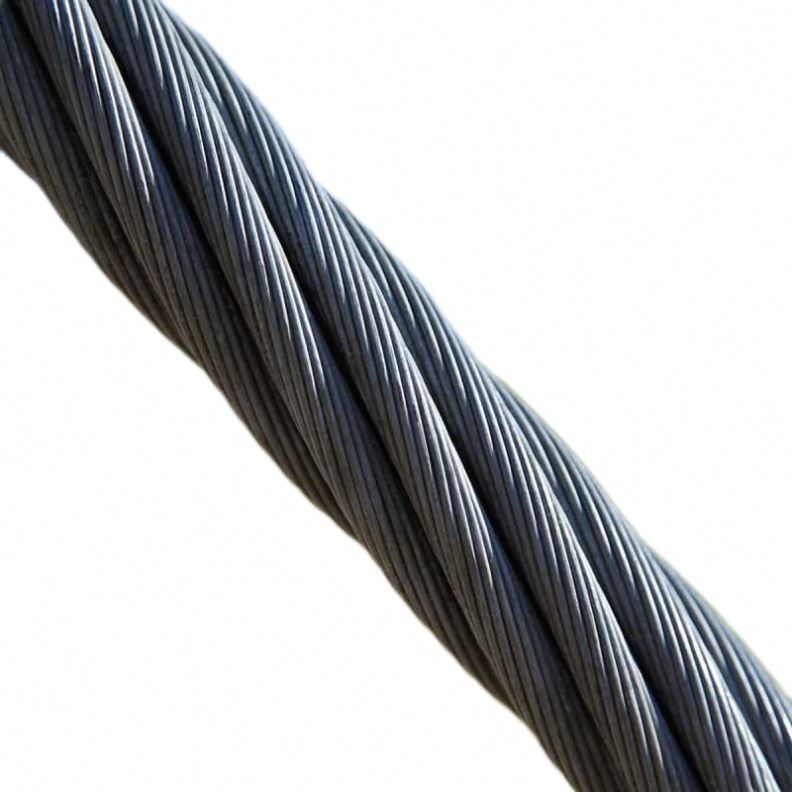 The Least Regret High Quality Non Twisting Flexible 8Mm Ungalvanized Stainless Steel Tensile Wire Rope