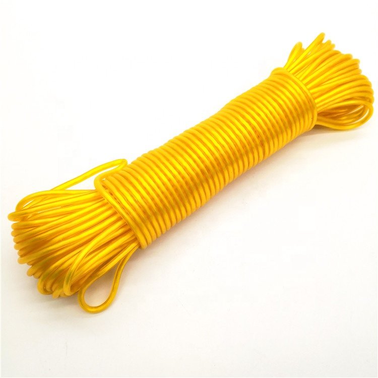 Outdoor Laundry Washing Clothesline Plastic PVC Rope