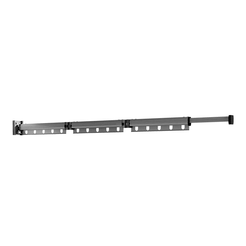 OEM Factory Wall-Mounted Folding Clothes Hanger Extendable Usage Drying Rack