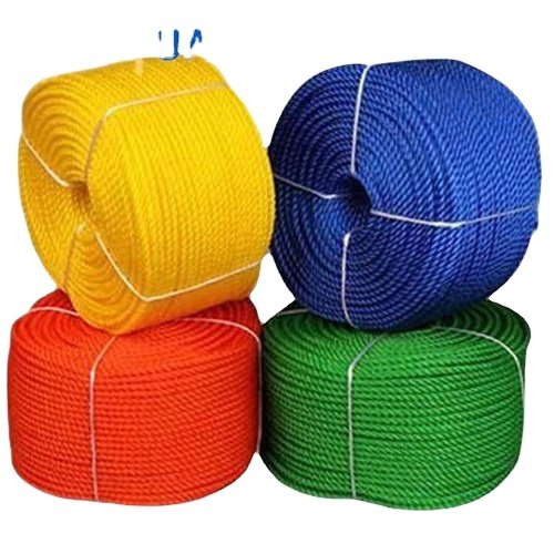 twisted HDPE rope
