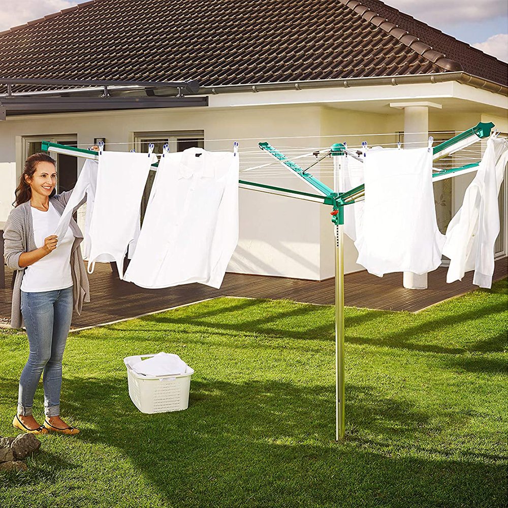 Clothes airer Aluminum Rotary Airer Clothes Airer