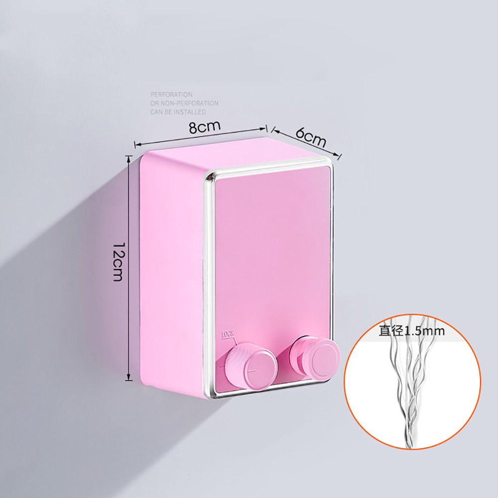 Nail-free Adjustable Laundry Clothes Line With Abs Plastic Coated Wire Rope Portable Retractable Clothesline wall Rope