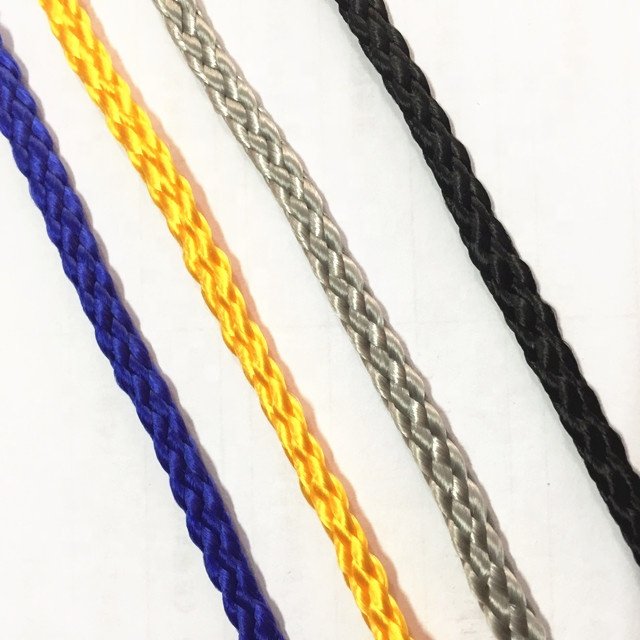 Anti-aging polypropylene rope flat braid rope 6mm