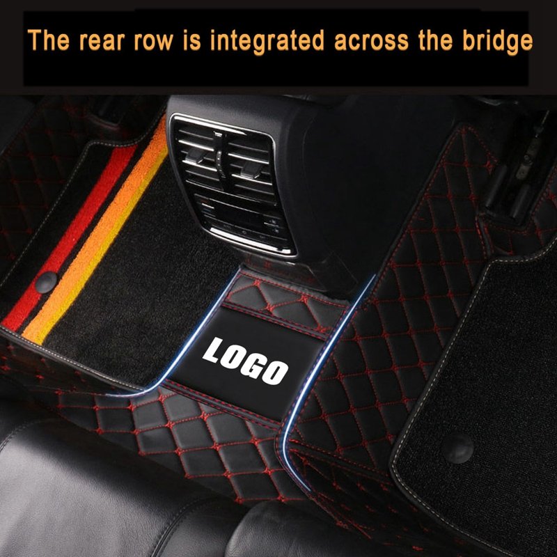 High Quality Selling Full Range Of Waterproof Durable Leather Double-deck Car Mats 4 Pieces Car Floor MATS For BMW All Models