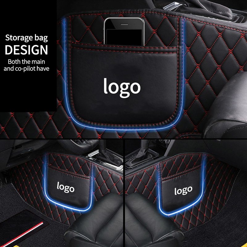 High Quality Selling Full Range Of Waterproof Durable Leather Double-deck Car Mats 4 Pieces Car Floor MATS For BMW All Models