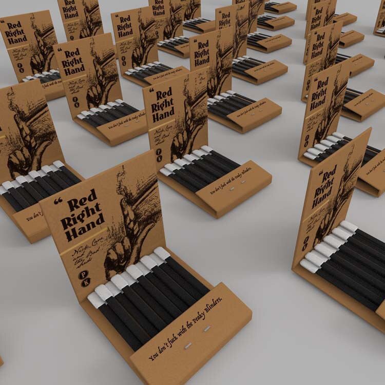 Customizable Book Matches With Logo For Restaurant Advertising